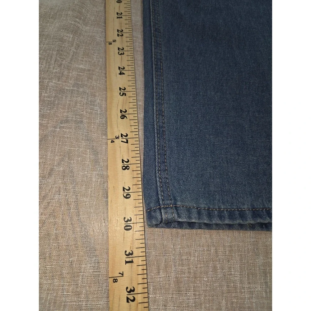 Field & Forest Mens Regular Fit Denim Jeans Stone Wash Blue 38x30 VP-10000 NWT